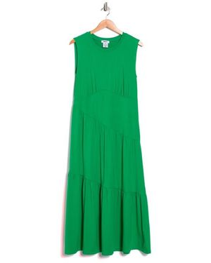 chinese dress ladies Tiered Tank Maxi Dress | Fit and Flare main image 1