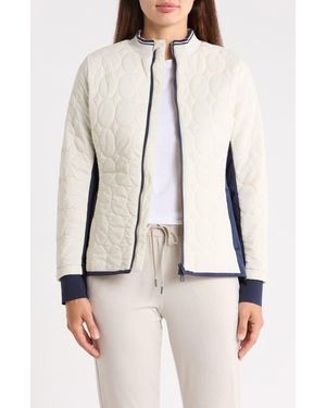 Original Penguin Quilted Puffer Jacket - Blue