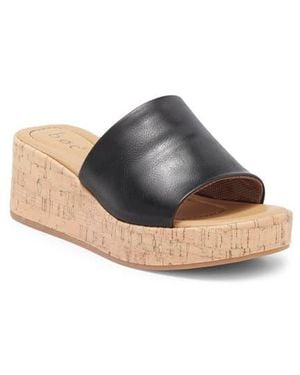 B O C BY BØRN Savia Platform Wedge Sandal - Black