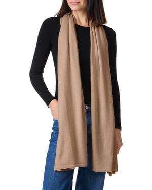 Vince Wool & Cashmere Blend Wrap Scarf - Black