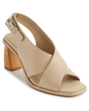 PURE Donna Karan Mikko Slingback Sandal - Natural