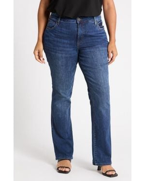 Kut From The Kloth Nicole High Waist Bootcut Jeans - Blue