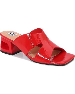 Ninety Union Skylar Block Heel Sandal - Red