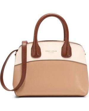 Cole Haan The Lady Small Satchel Bag - Brown