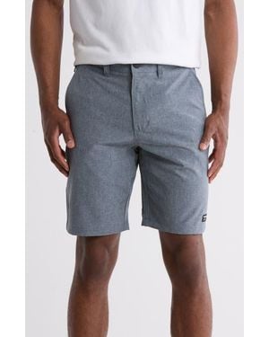 Hurley Field Tracker Water Repellent Walking Shorts - Gray