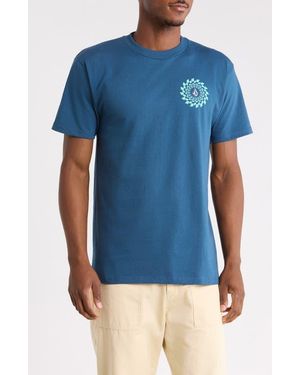 Volcom Rotator Cotton Graphic T-Shirt - Blue