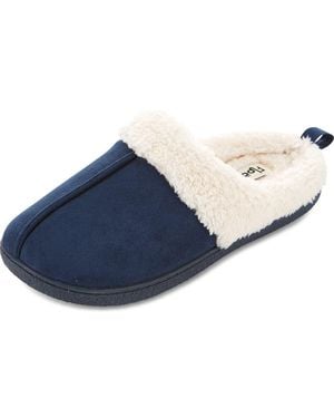 FLOOPI Faux Shearling Lined Slipper - Blue