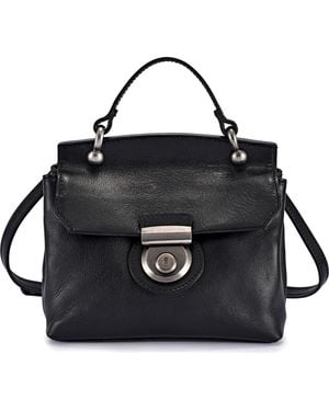 Old Trend Leather Cypress Crossbody Bag - Black