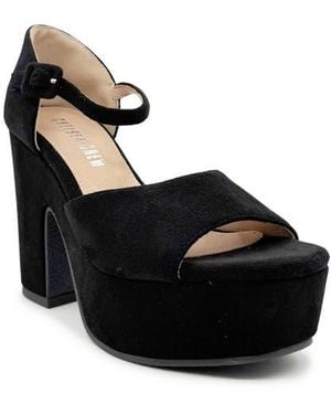 Chelsea Crew Quill Platform Sandal - Black