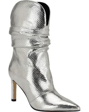 Guess Narissa 2 Scrunch Stiletto Bootie - Gray