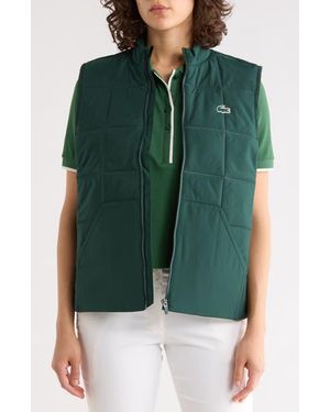 Lacoste Zip Vest - Green