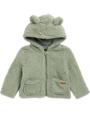 7 For All Mankind Faux Shearling Bear Jacket - Green
