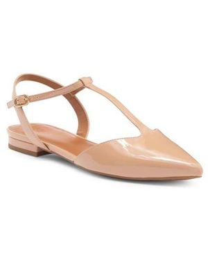 Nordstrom Rack Beverly Pointed Toe Flat - Natural