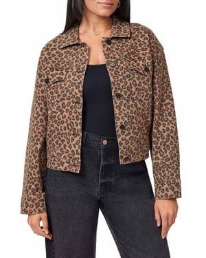Scotch & Soda Oversized Crop Denim Jacket - Black