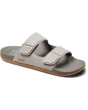 Reef Cushion Tradewind Slide Sandal - Gray