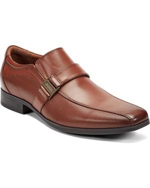 Kenneth Cole Armand Apron Toe Bit Loafers in Brown for Men  display picture 3