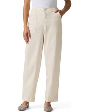 Splendid Good Fortune Barrel Leg Pants - Natural