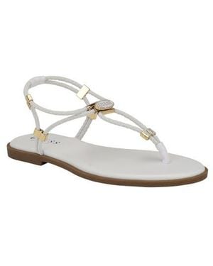 Guess Casens Flip Flop Sandal - White