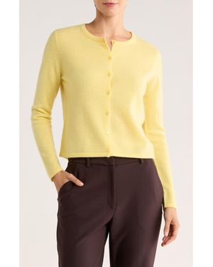 Magaschoni Cashmere Cardigan - Yellow