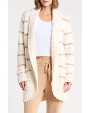 Honeydew Intimates Open Front Knit Cardigan - Natural