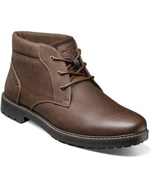 Nunn Bush Delton Plain Toe Chukka Boot - Brown