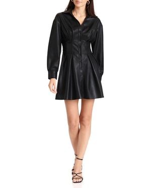 Avec Les Filles Corset Dress - Black