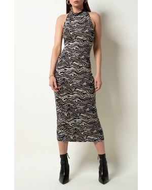 Tart Collections Neva Sleeveless Midi Dress - Brown