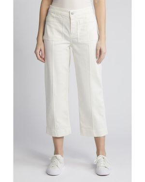 Masai Puabi Crop Jeans - White