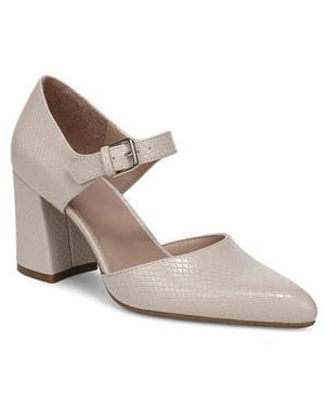 Naturalizer Pixie Mary Jane Pump - White