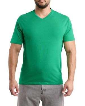 Xray Jeans V-Neck Flex T-Shirt - Green