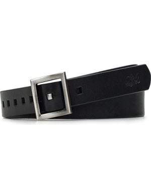 Patricia Nash Huxton Leather Belt - Black