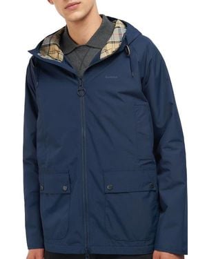 Barbour Domus Hooded Jacket - Blue