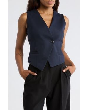 Rag & Bone Velma Ponte Vest - Blue