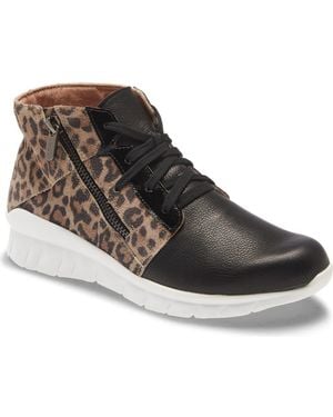 Naot Polaris High Top Sneaker - Black