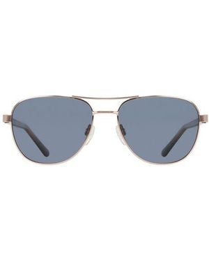 Cole Haan 55Mm Aviator Sunglasses - Blue