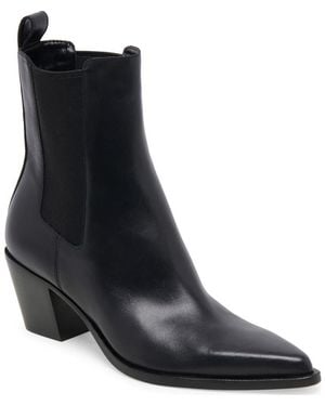 Dolce Vita Shadie Pointed Toe Chelsea Bootie - Black