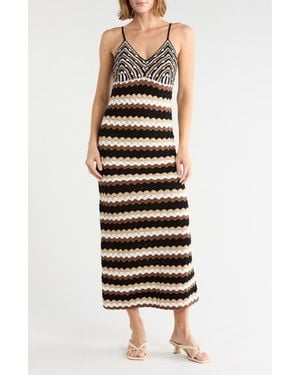 Ramy Brook Harlow Crochet Maxi Dress - Multicolor