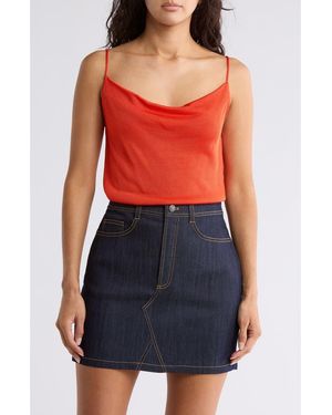 Cinq À Sept Marta Knit Camisole - Red