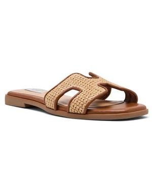 Steven New York Harlien Slide Sandal - Brown