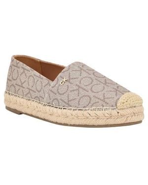 Calvin Klein Popular Espadrille Flat - Natural