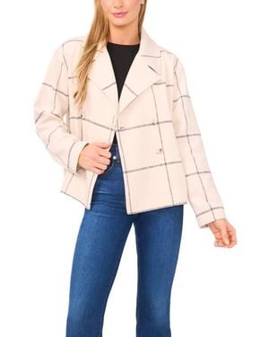 Halogen® Oversize Double Breasted Jacket - Blue