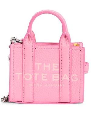 Marc Jacobs The Nano Tote Bag Charm - Pink