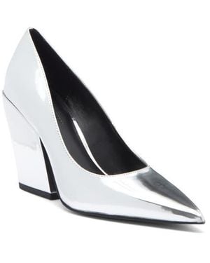Rebecca Minkoff West Pointed Toe Pump - White