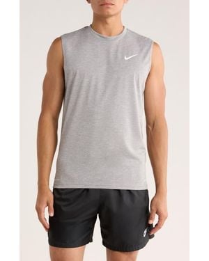Nike Hydroguard Swim Tank - Gray