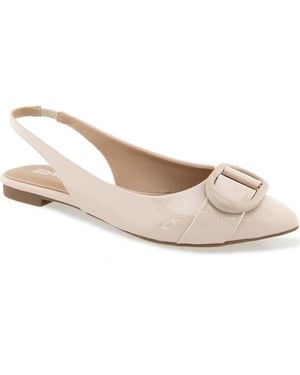 Esprit Preslee Slingback Flat - White