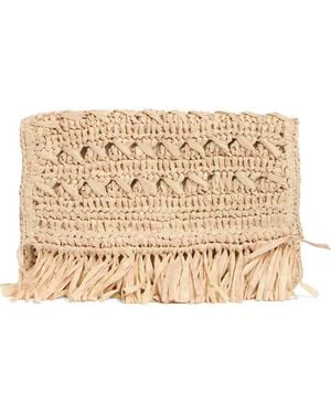 Sam Edelman Remi Straw Clutch - Natural