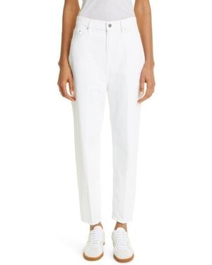 TOTEME Tapered Jeans - White