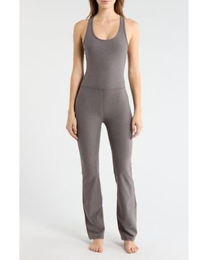 Beyond Yoga All Around Space Dye Flare Leg Jumpsuit - Multicolor