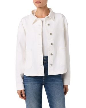Joe's Jeans Oversize Denim Jacket - White