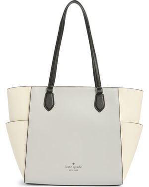 Kate Spade Madison Laptop Tote Bag - Gray